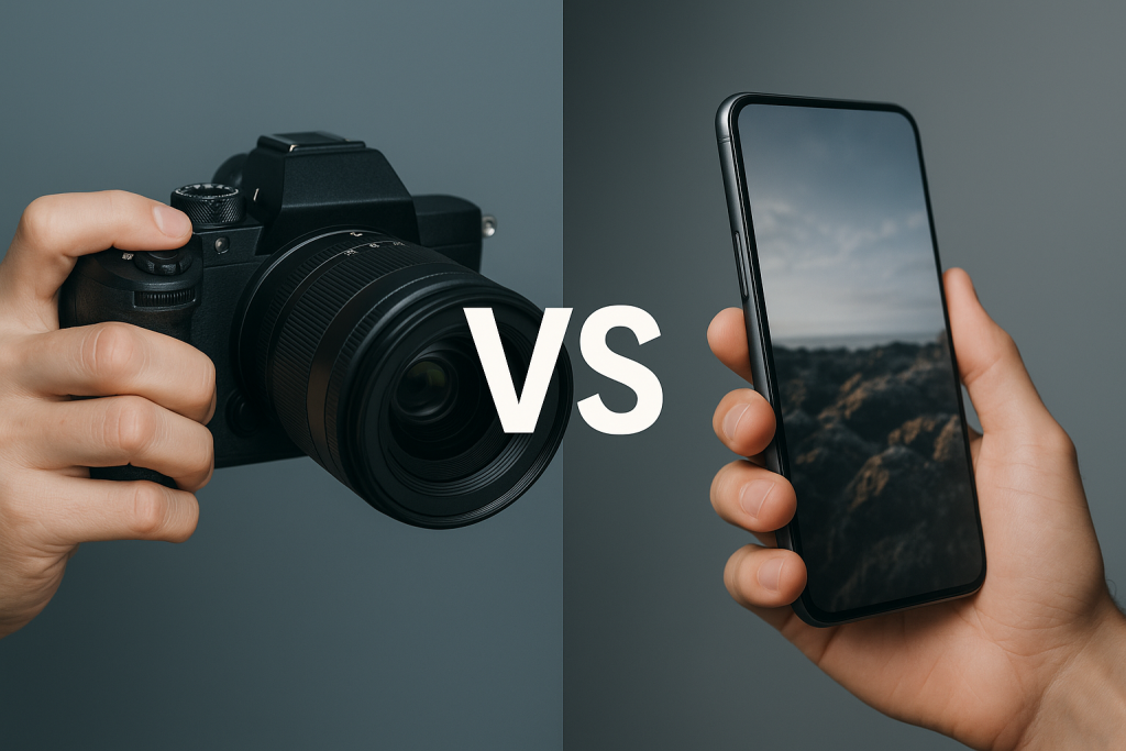 Appareil photo ou smartphone 